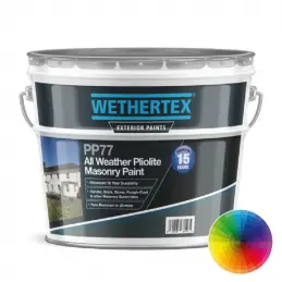 Wethertex PP77 All Weather Pliolite Masonry Paint - Smooth Matt