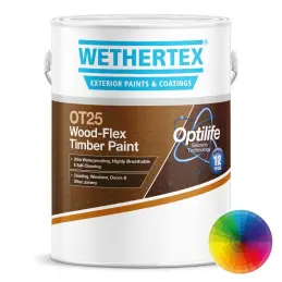 Wethertex OT25 Wood-Flex Satin Opaque Timber Paint