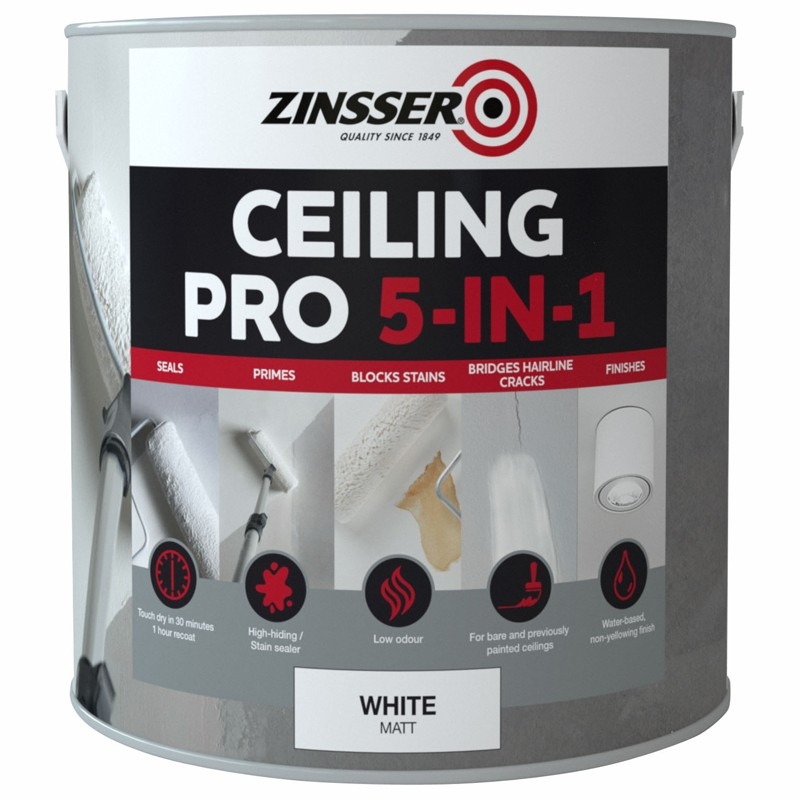 Zinsser Ceiling Pro 5 In 1 Rawlins Paints