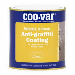 Coo-Var 2 Pack W/B Anti Graffiti Coating