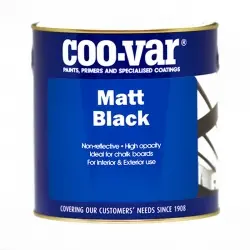 Coo-Var Matt Black (Solvent Based)
