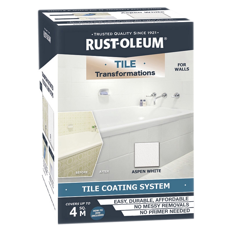 Rust Oleum Tile Transformation Kit In White Rawlins Paints