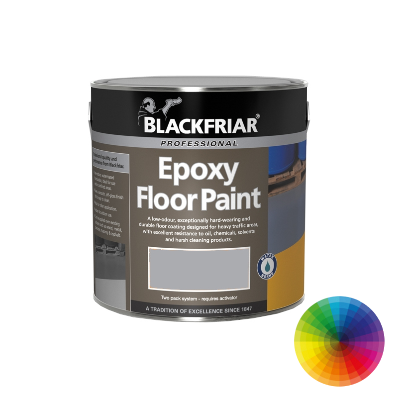 Blackfriar Professional Wb Epoxy Floor Paint Hard Wearing Floor